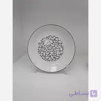 بشقاب پیش دستی سرامیکی تکست دار