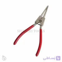 انبر خاربازکن سر صاف معکوس طلاسازی و تعمیرات با دسته قرمز