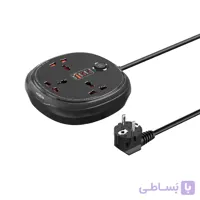 چند راهی برق و شارژر PD20W موکسوم مدل MX-ST27