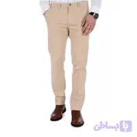 شلوار کتان کلاسیک مردانه اعلا رنگ کرم
