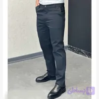 شلوار کتان کلاسیک مردانه سایز بزرگ جنس کتان پنبه اعلا (کد V2JD0)