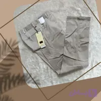 شلوار کتان صابونی مردانه رنگ کرم