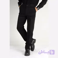 شلوار کلاسیک مردانه جنس کتان پنبه اعلا رنگ مشکی