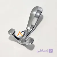 قلاب لباس فلزی نقره ای