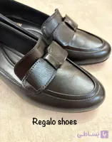 ‌‌‌‌‌‌‌کفش مجلسی زنانه (پاشنه 2 سانت ) پاشنه طرح چوب مدل وصله دار مشکی