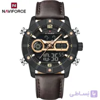 ساعت مچی عقربه‌ای مردانه نیوی فورس مدل NF9263 S/RG/DBN