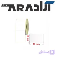 لیبل کاغذی ۸۰ × ۵۰