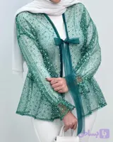 مانتو زنانه عروسکی تور