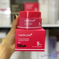 کرم کپسولی ترانگزامیک اسید و نیاسینامید 5% مدی‌ کیوب | ضدلک و روشن‌کننده اورجینال