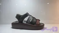 کفش تابستانی دخترانه چسبی زیره پی یوpu،کد زرپا مدل تسمه ای