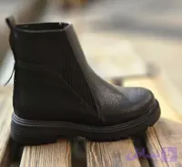 نیم بوت چلسی طرح کلارک مشکی