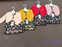 کت سارافن دخترانه گلدار زیبا