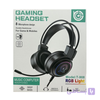هدست گیمینگ T-908 RGB