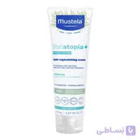 کرم مرطوب کننده کودک و نوزاد استلاتوپیا موستلا mustela Stelatopia plus حجم 150 میلی لیتر