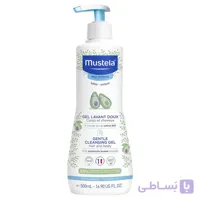 شامپو سر و بدن کودک موستلا حاوی عصاره آواکادو mustela GEL LAVANT DOUX حجم 500 میلی لیتر