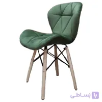 صندلی غذاخوری ناهارخوری پایه کوتاه اپن زین اسبی پارچه ای