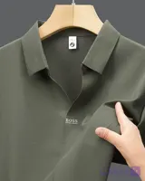 تیشرت یقه کوبایی BOSS