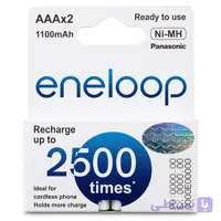 باتری نیم‌قلمی شارژی پاناسونیک انلوپ مدل AAA 1100mAh – اصل ژاپن