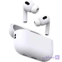 هدست بلوتوثی مدل AirPods Pro 2nd Generation Type-C ایرپاد هدفون هدست پاوربانک شارژر – سفید