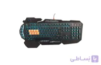 کیبورد گیمینگ سیم دار ایفورتک مدل B318
