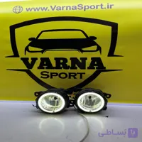 مه شکن اسپرت مناسب 206/207/L90/ساینا/کوئیک رنگ ایس بلو بسته دو عددی