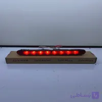 چراغ ترمز سوم عقب خودرو مدل (LED 206 قرمز طلق شفاف) مناسب 206
