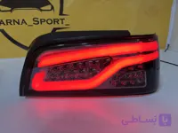 چراغ خطر اسپرت طرح کالنزا دودی با نئون قرمز مناسب برای 405