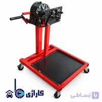 استند موتور 4 و 6 سیلندر گیربکسی دو ستون یاتاقان دار ایرانی