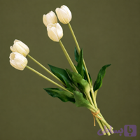 لاله لاتکس مصنوعی ۵ گل مدل 545