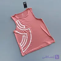 تاپ ورزشی گلبهی طرح سفید (S)