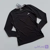 تیشرت ورزشی سفید آستین بلند CRIVIT(M)