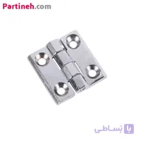 لولای تخت (کتابی) 4 سوراخ فلزی 50 در 50 مشکی
