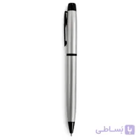 خودکار فلزی وارداتی نقره ای گیره مشکی