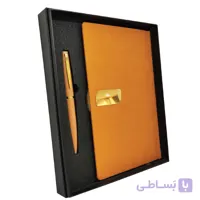 مینی ست هدیه یادداشت و خودکار خردلی