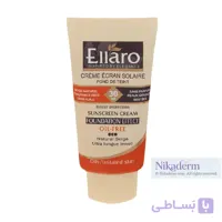 کرم ضدآفتاب رنگی الارو Foundation Effect رنگ بژ طبیعی SPF30 حجم 40mL