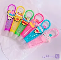 لیپ گلاس فانتزی بستنی بدون رنگ