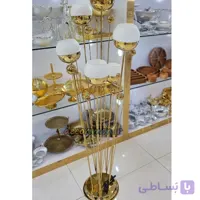 آباژور ایستاده شش شعله گندمی