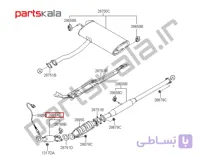 حصیری اگزوز توسان (ix35)