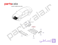 سینی زیر‌ موتور جنسیس سدان