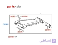 داکت ورودی هوا آزرا گرنجور