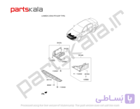 سینی زیرموتور راست کادنزا