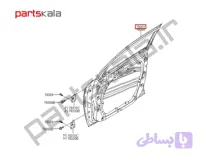 شیشه جلو راست توسان TL