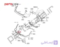 سپر عقب پایین سانتافه DM