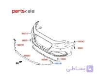 زه سپر جلو چپ آزرا گرنجور