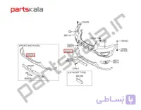 سپر جلو نیمه پایین‌ سانتافه CM