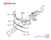 مه شکن جلو راست آزرا قدیم