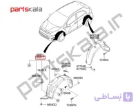 شلگیر عقب چپ سوناتا LF هیبرید