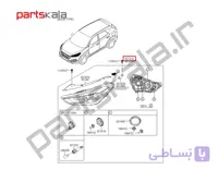چراغ‌ جلو چپ توسان TL