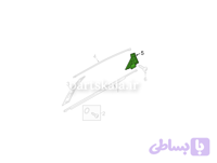 کلاف بیرونی درب‌ جلو چپ سوناتا LF هیبرید