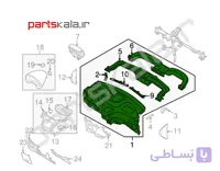 پوسته داشبورد اکسنت ۲۰۱۵ وارداتی